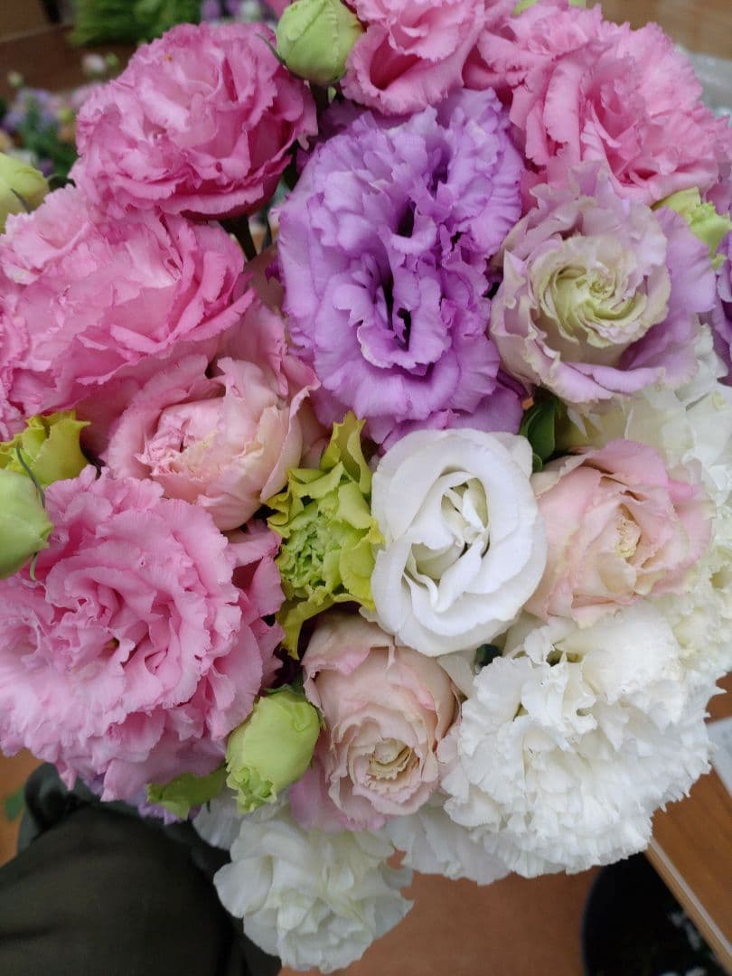 bouquet lisianthus