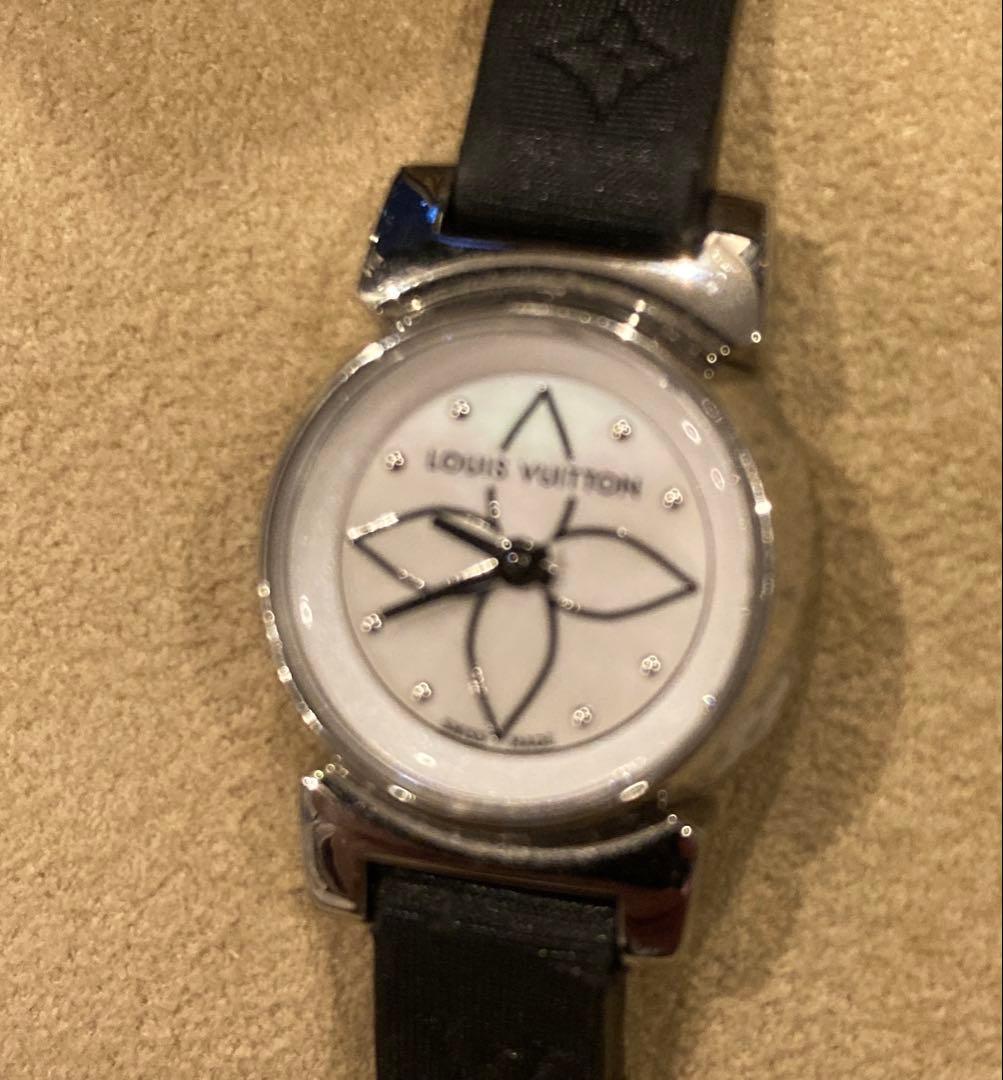 Louis Vuitton Tambour Leather Watch Belt
