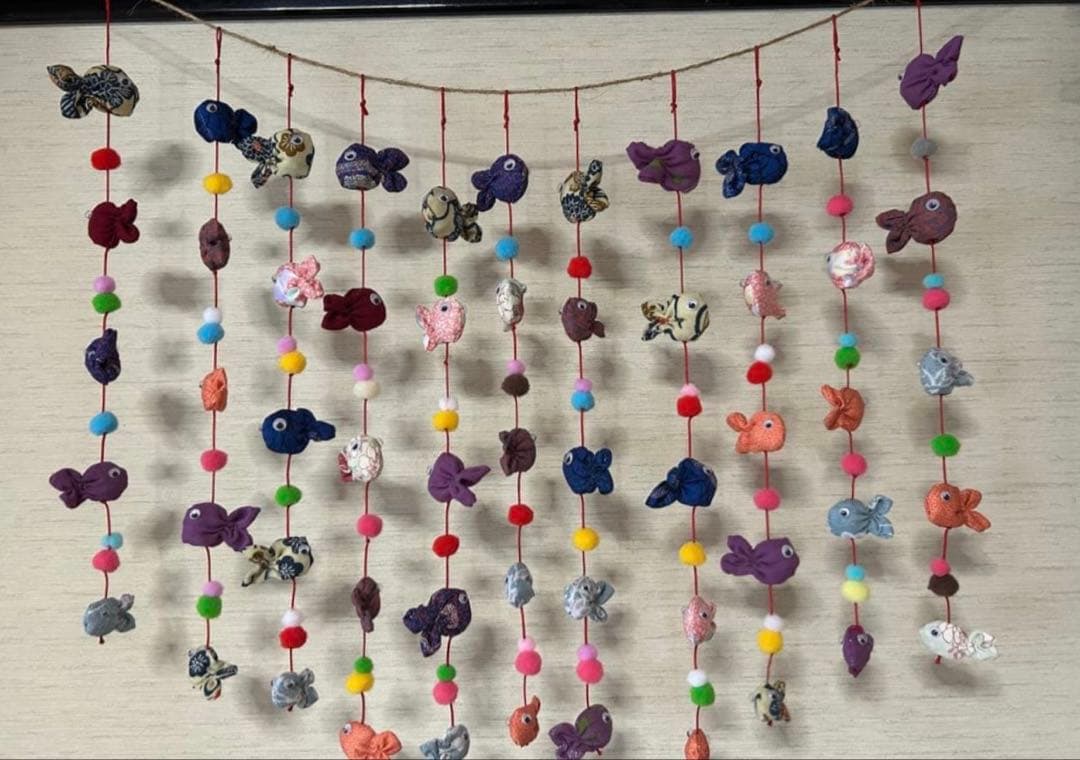 Hanging Decoration, Fish-chan, 5 Fish per String