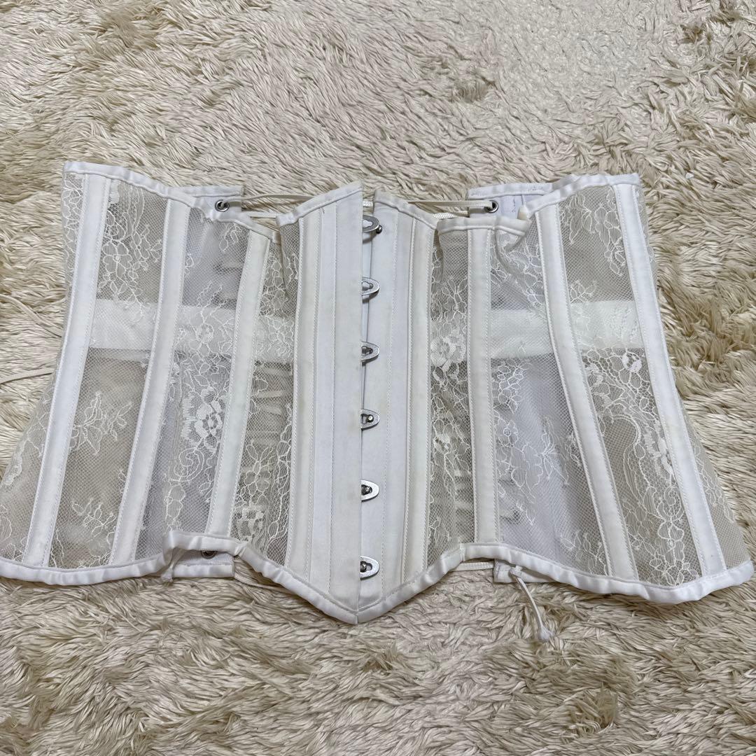 White Lace Corset
